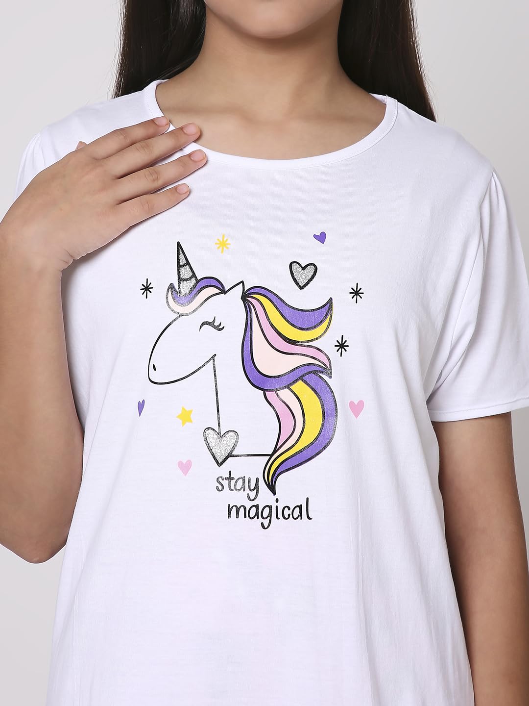 TotzTouch Girls Pajama Set - Purple - Image 3