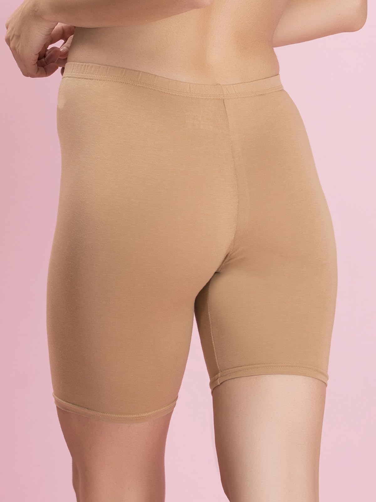 Clovia Women's Cotton Cycling Shorts - Image 5