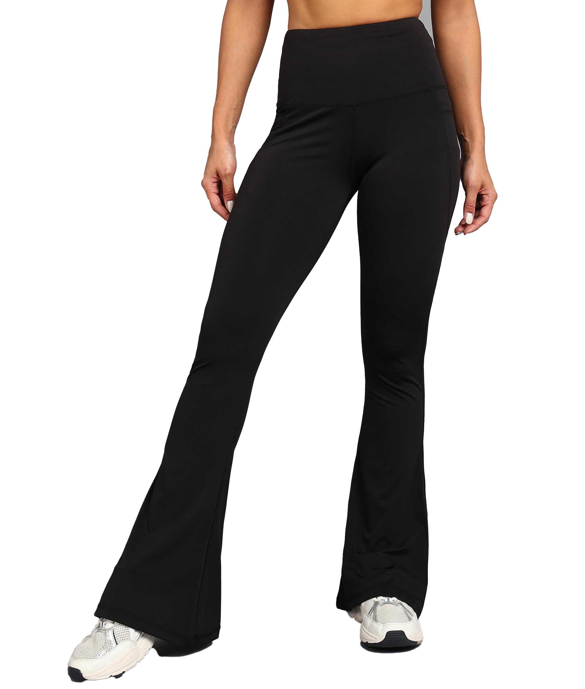 Rock Paper Scissors Women Flare Gym Pants