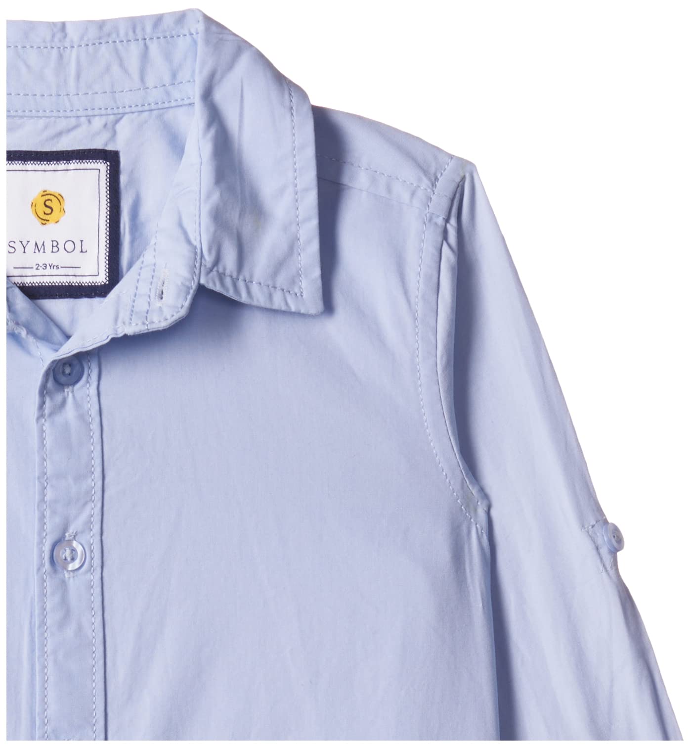 Amazon Boy's Cotton Shirt - Lt Blue - Image 4