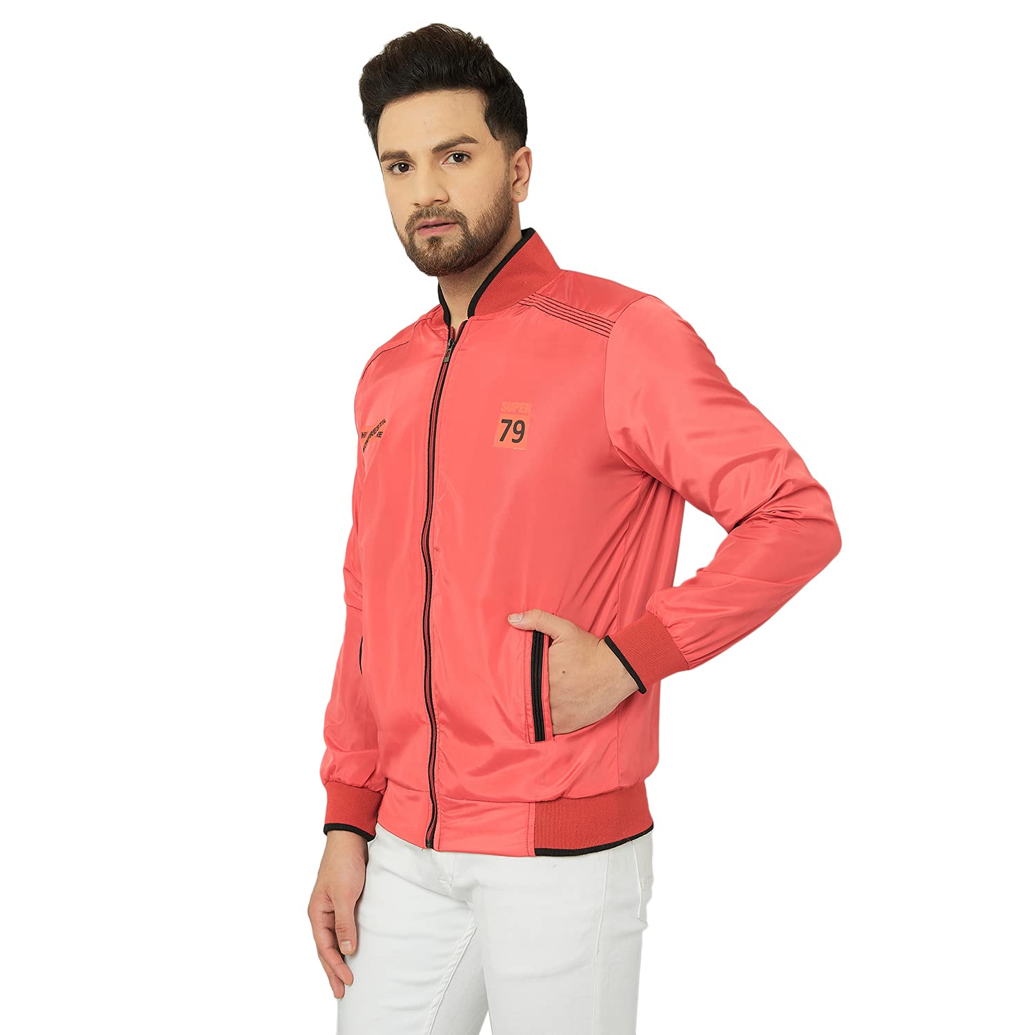 Ben Martin Men's Nylon Bomber Jacket - Image 4