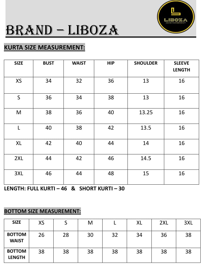 LIBOZA Kurti for Women - Chikankari - Image 5