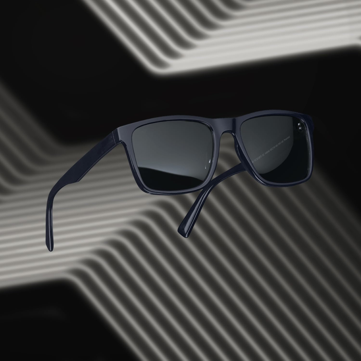 VINCENT CHASE Full Rim Wayfarer Sunglasses - Image 3