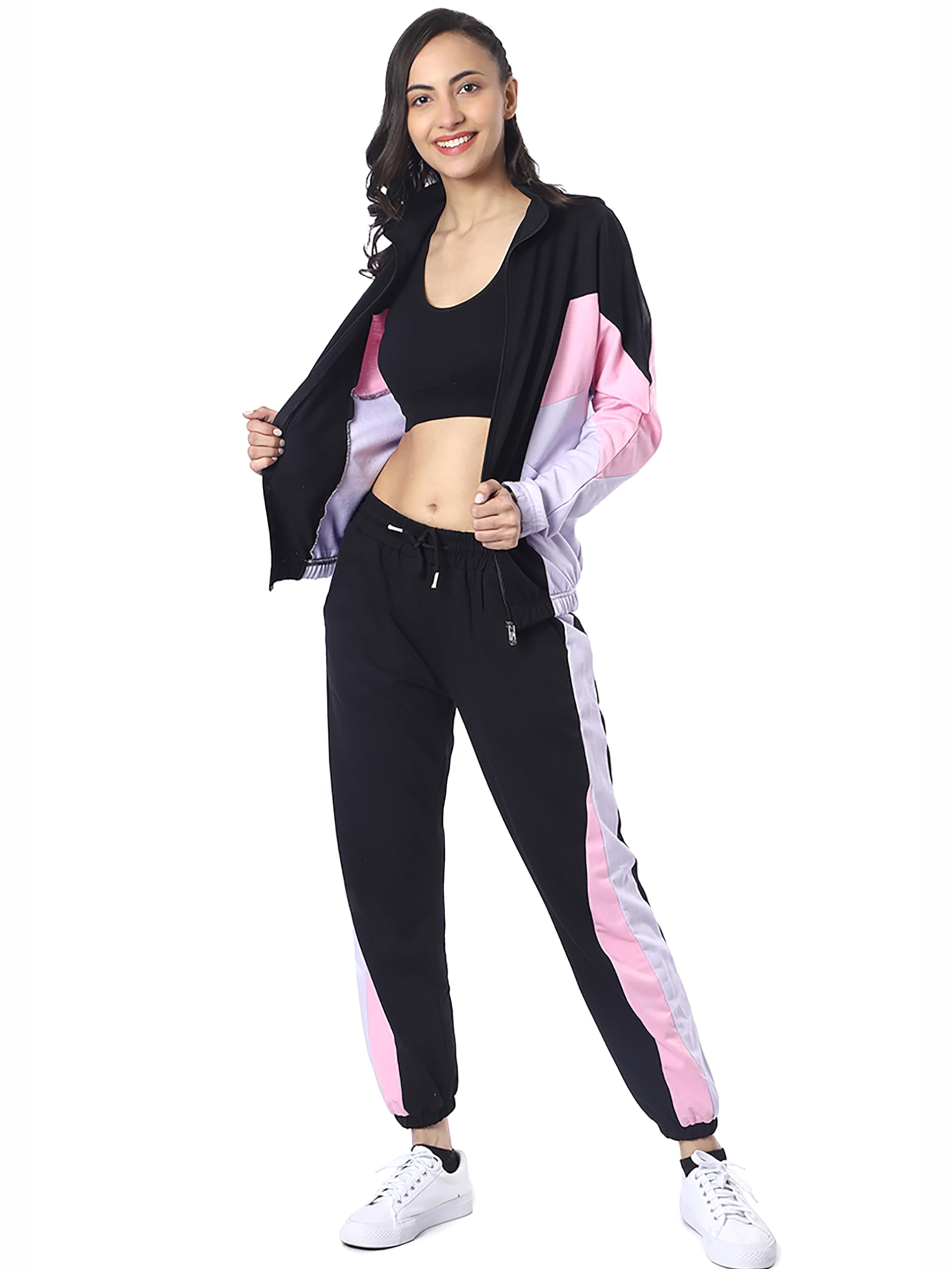 London Hills Pink Track Suit for Women