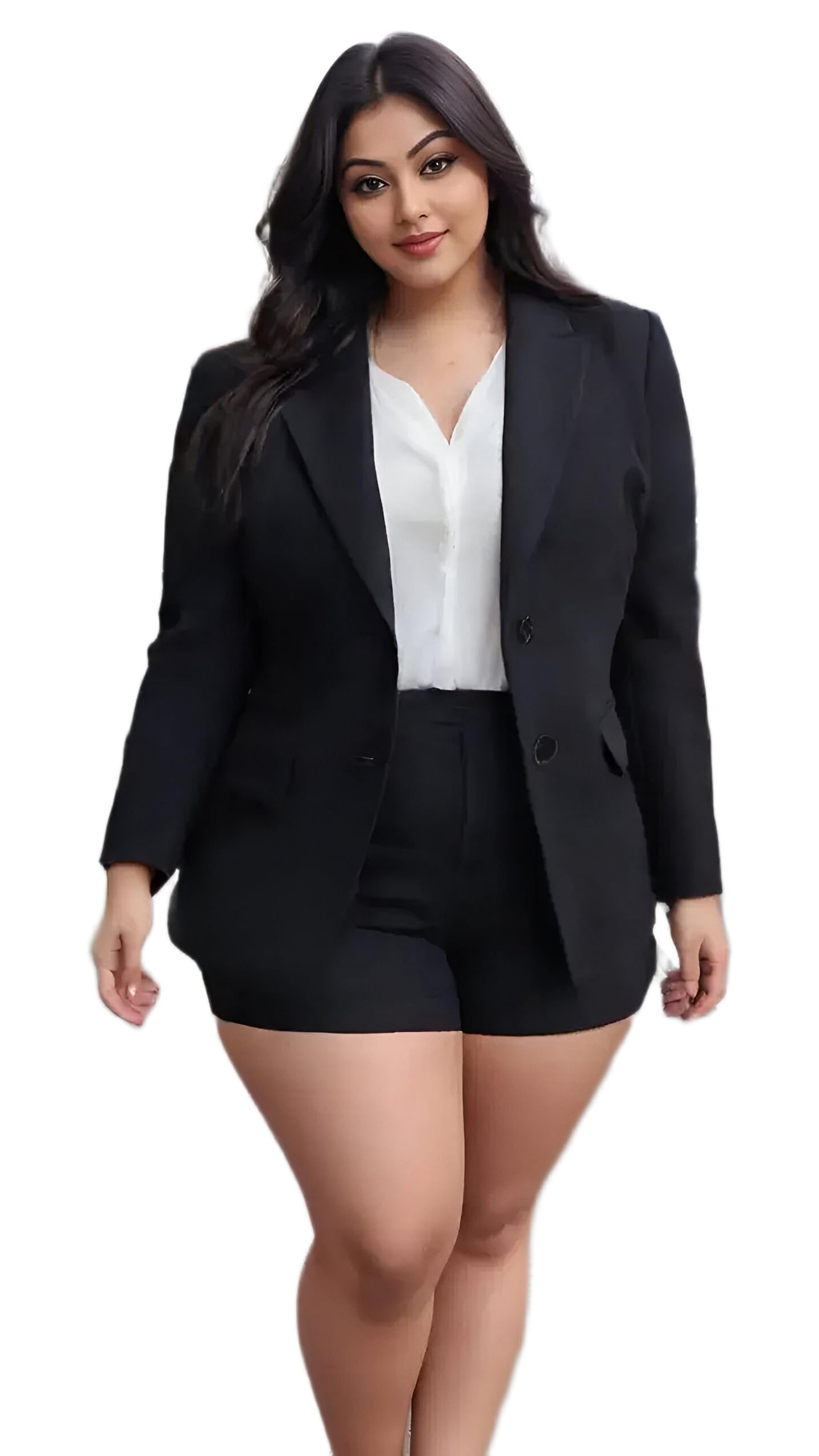 Tiptop Trends Women's Blazer - Black