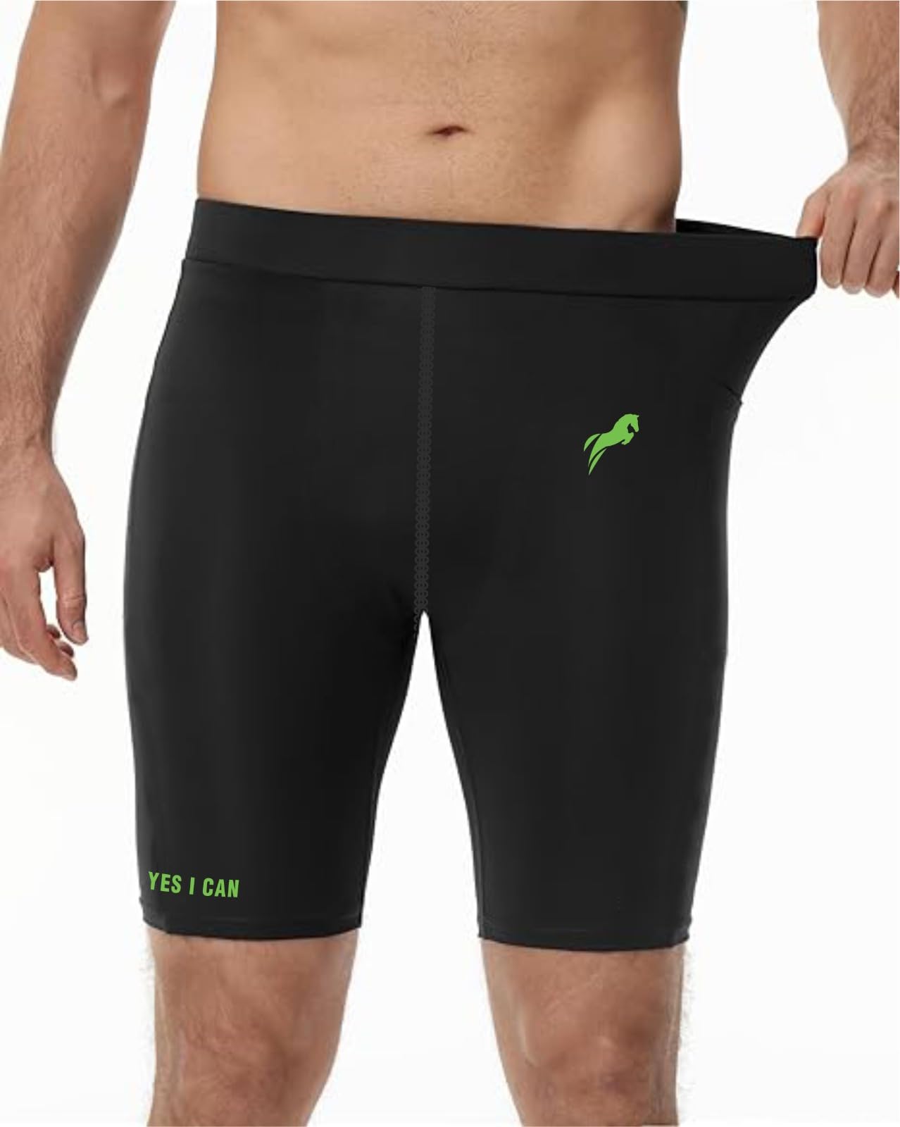 JUST RIDER Compression Men's Shorts - Black - Image 2