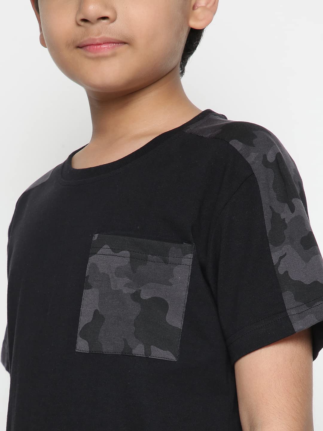 Lil Tomatoes Boys Cotton Night Suits - Charcoal - Image 2