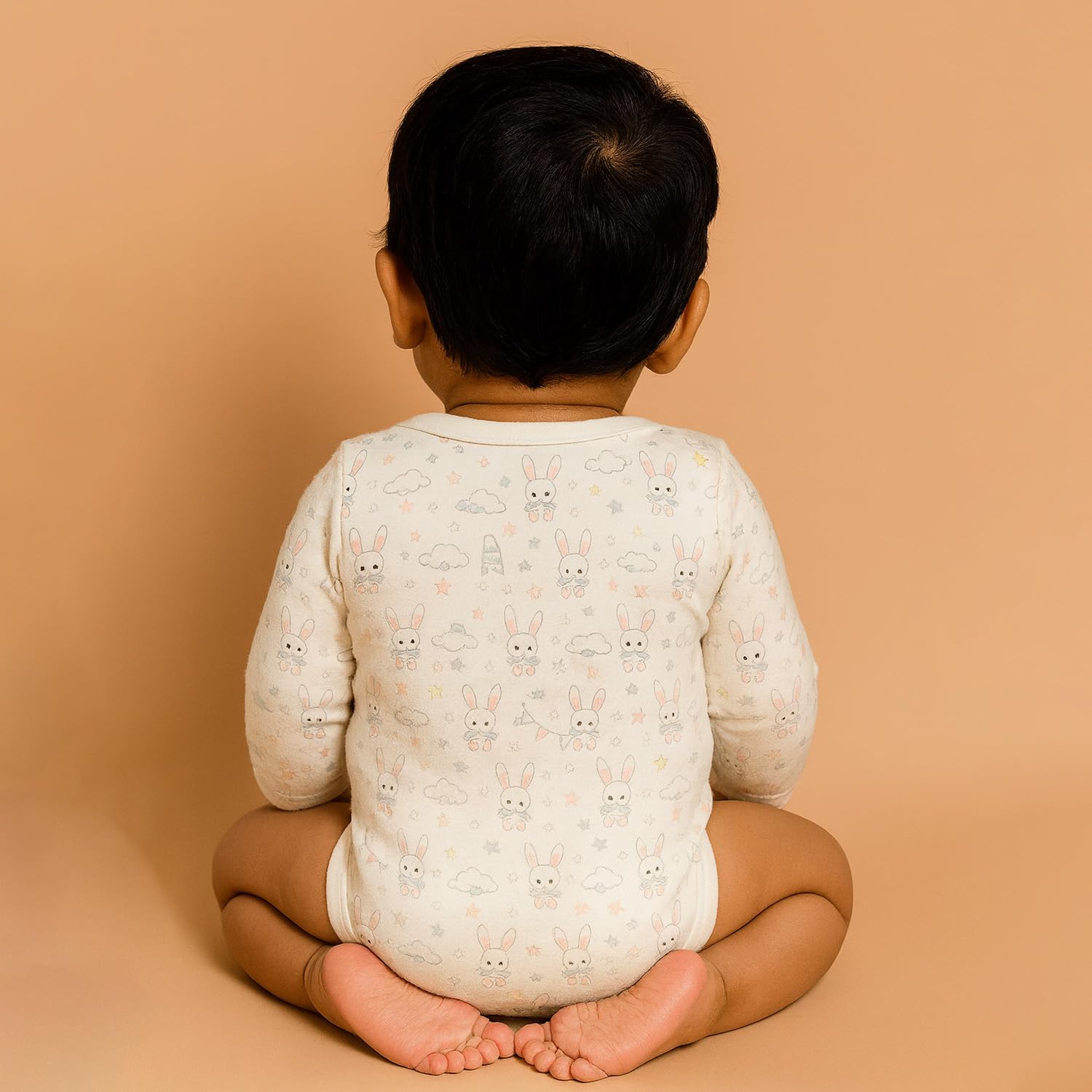 Moms Home Organic Cotton Baby Bodysuit - Image 4