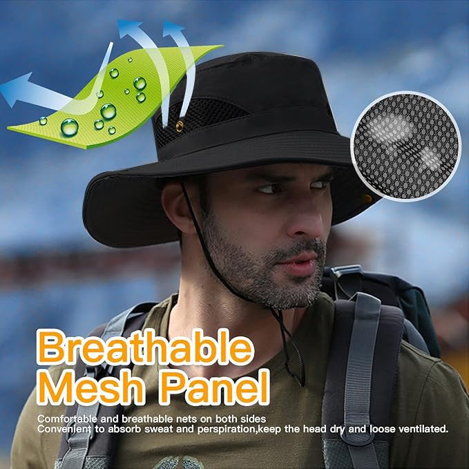 Electomania Men Polyester Sun Protection Cap - Image 3