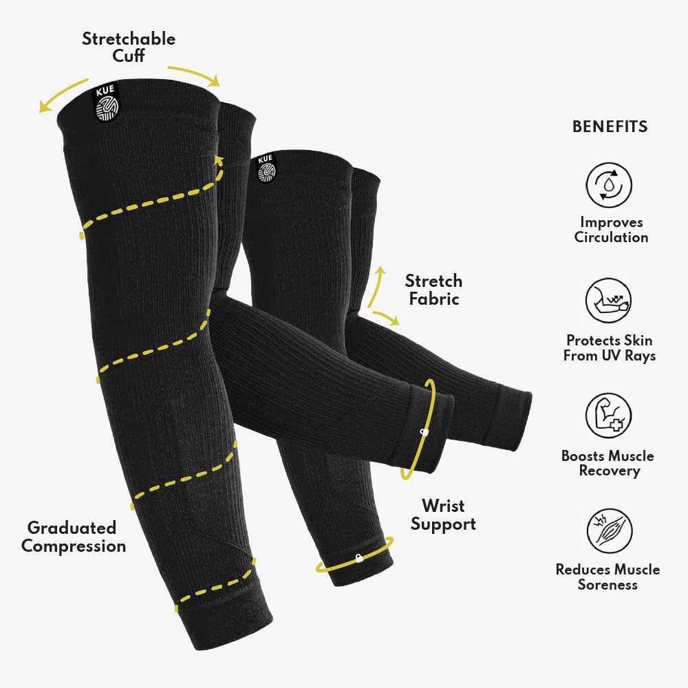 KUE Compression Arm Sleeves for Men & Women - Image 5