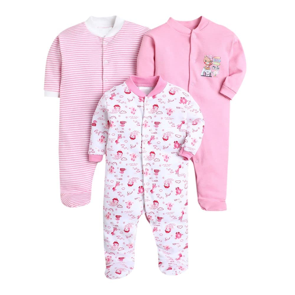 EIO Cotton Rompers for Infants - Boys & Girls