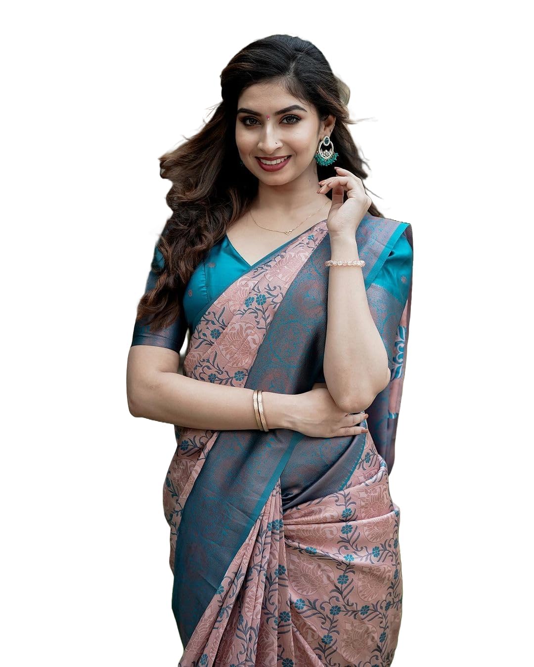 Yashika Kanjivaram Silk Banarasi Saree for Women