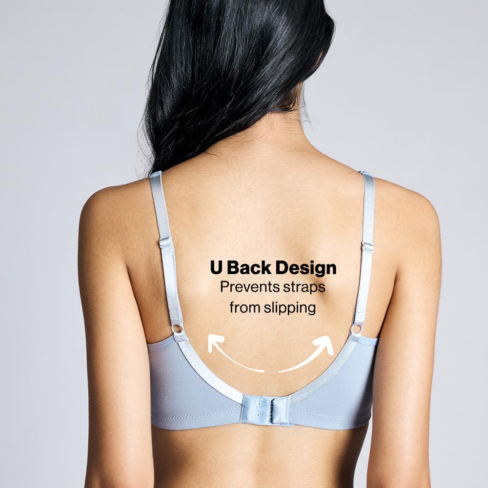 NYKD Everyday Bra for Women - Blue - Image 5