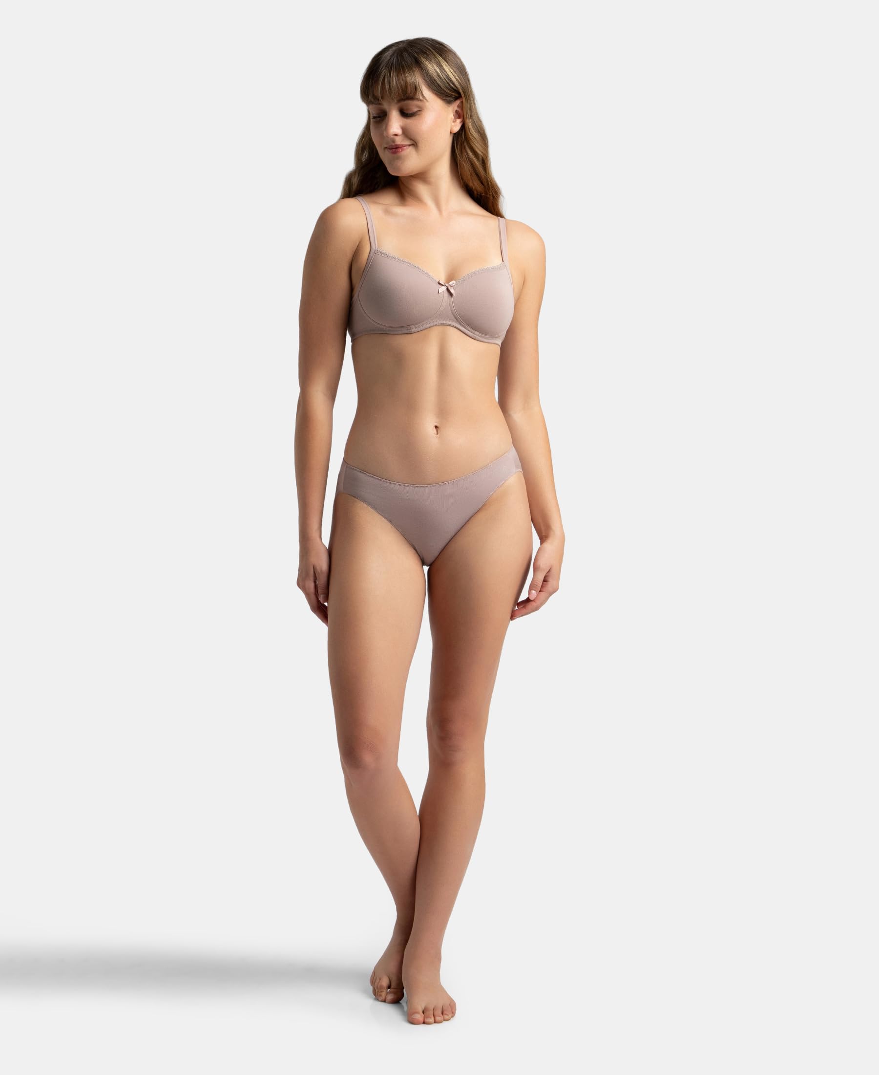 Jockey Women's Modal Bikini - Mocha - Image 4