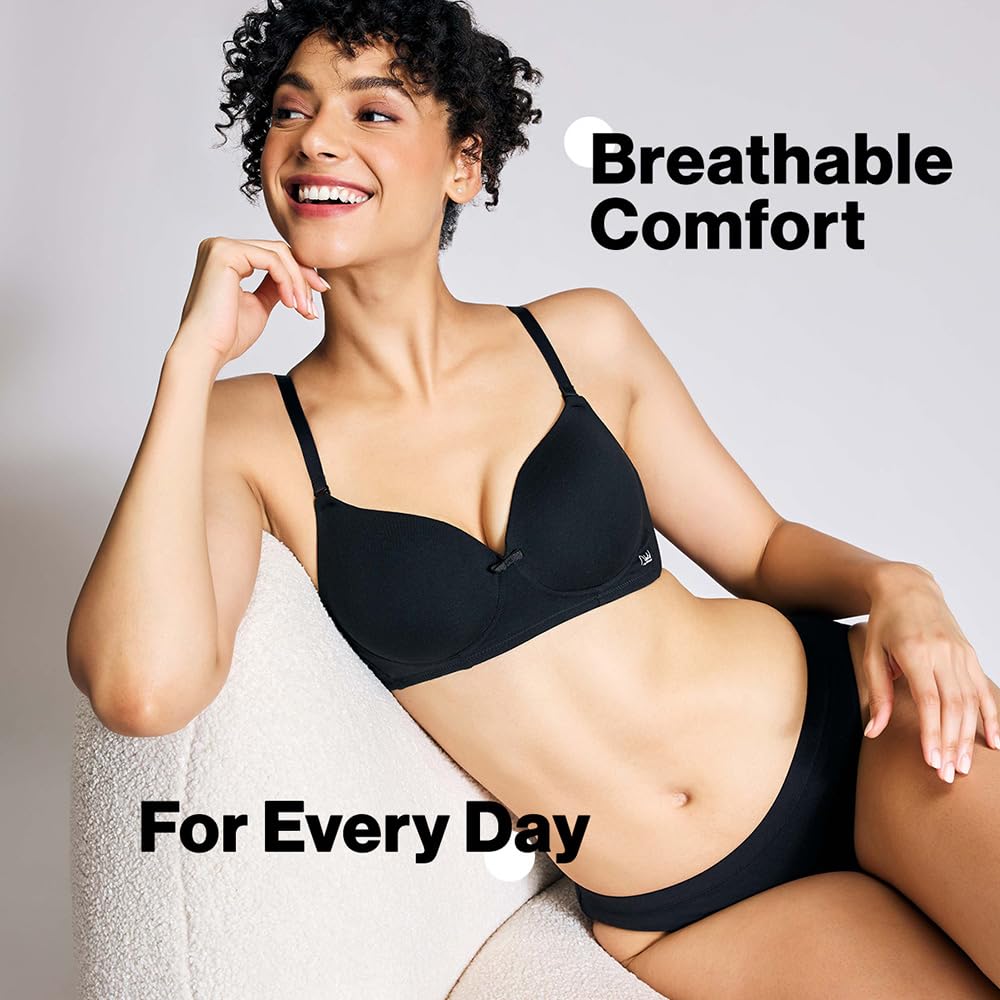 NYKD Cotton T-Shirt Bra for Women - Image 2