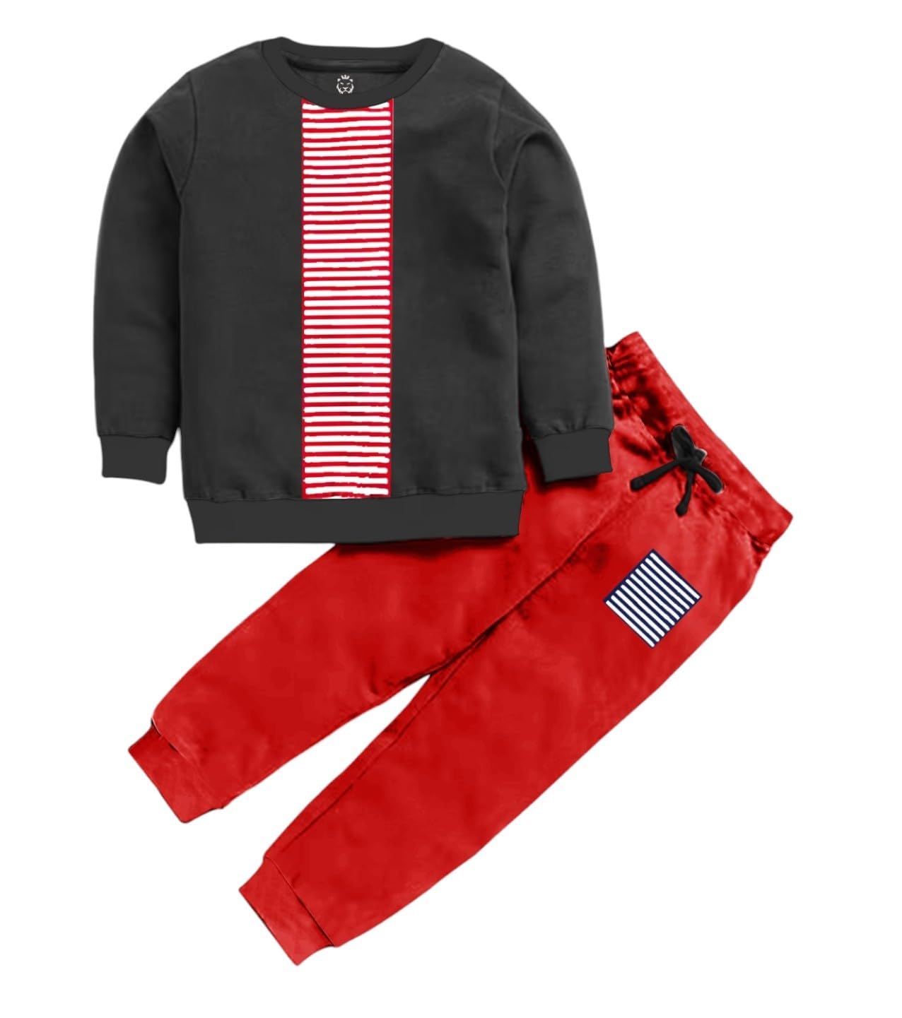 British Kings Boys Cotton Long Sleeve T Shirt and Pant