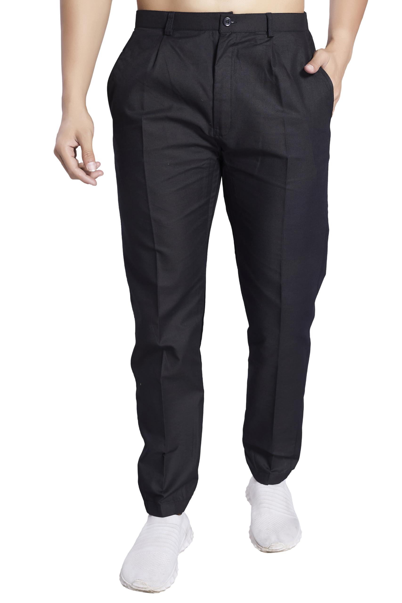 DIVISIVE Men's Black Cotton Pyjama