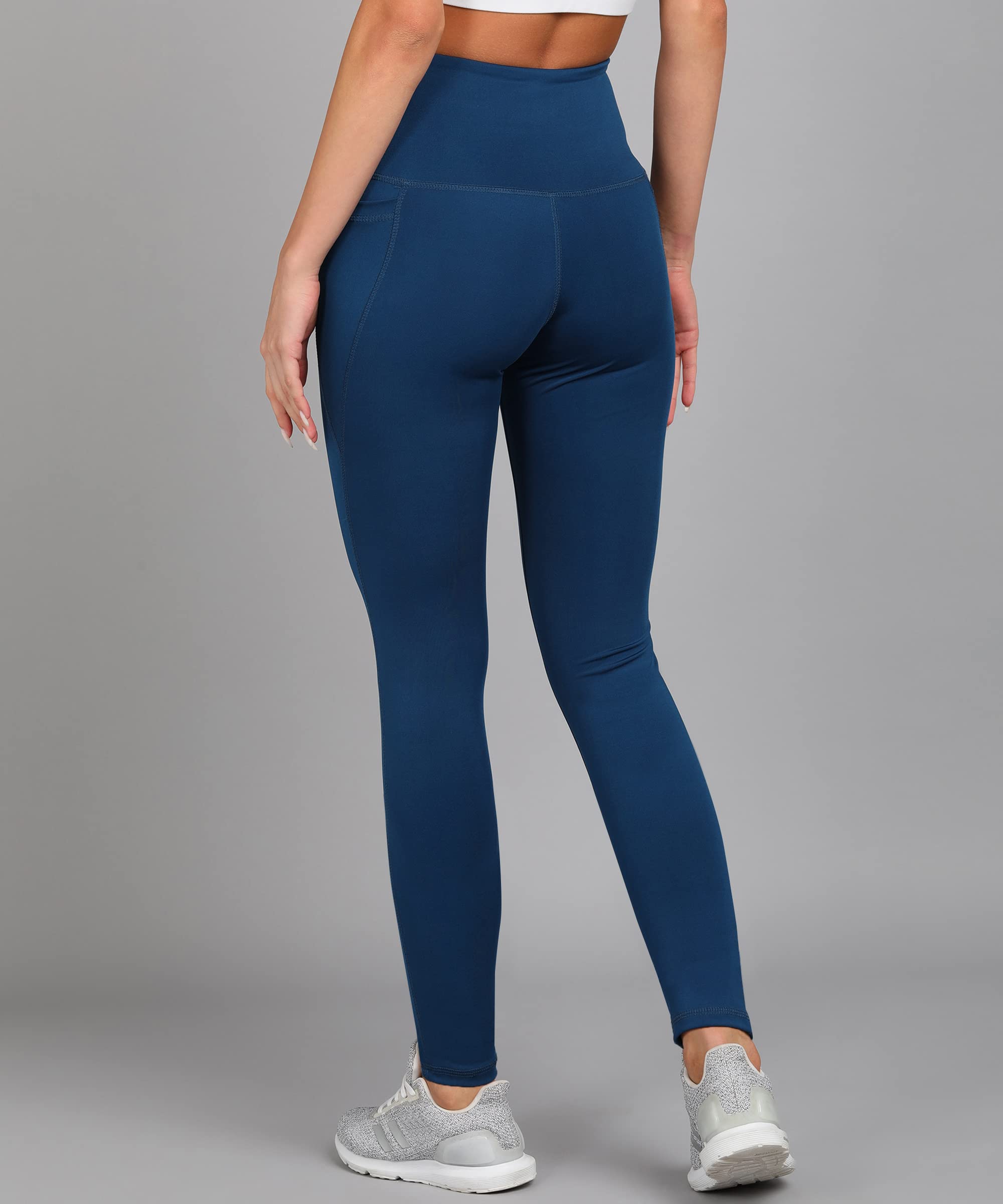 Rock Paper Scissors High Waist Leggings with Pockets - Image 3