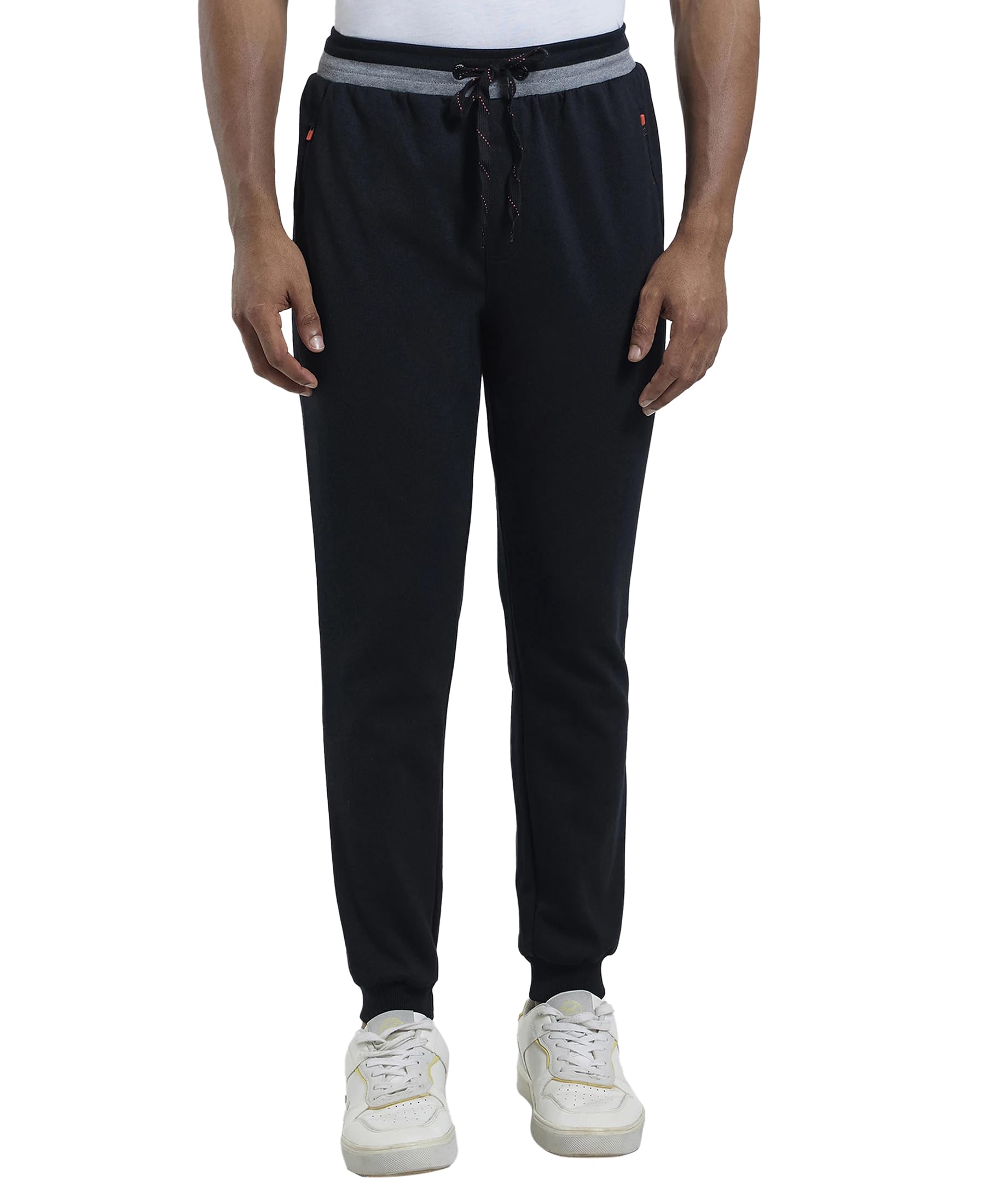 Jockey Men's Cotton Rich Pique Jogger - Navy