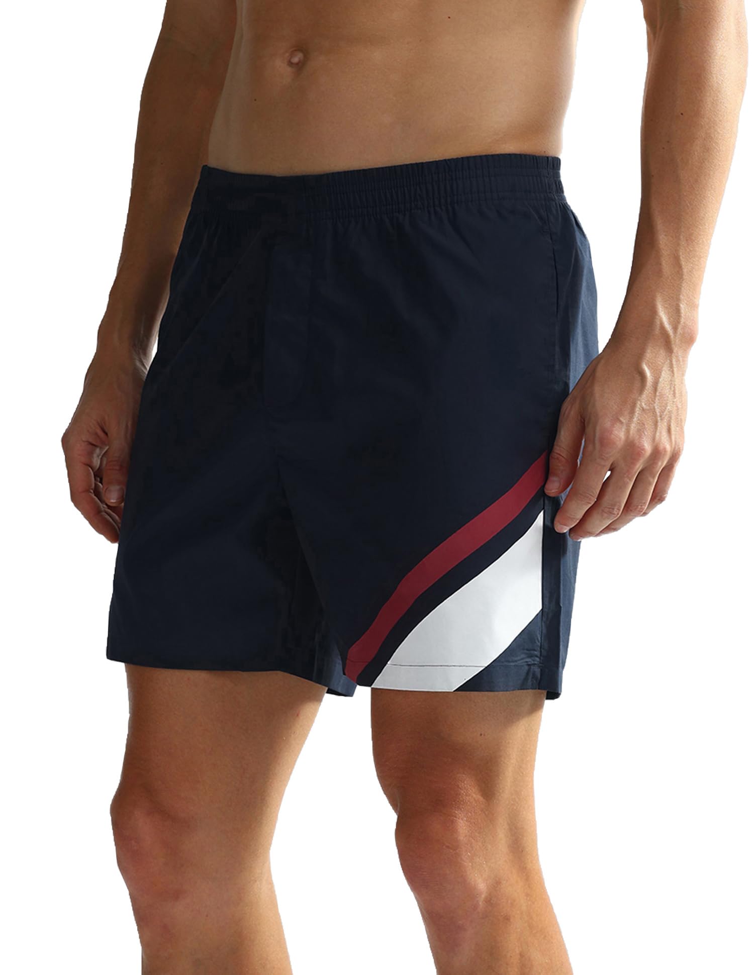 U.S. POLO ASSN Men Cotton Blend Boxer Shorts - Navy