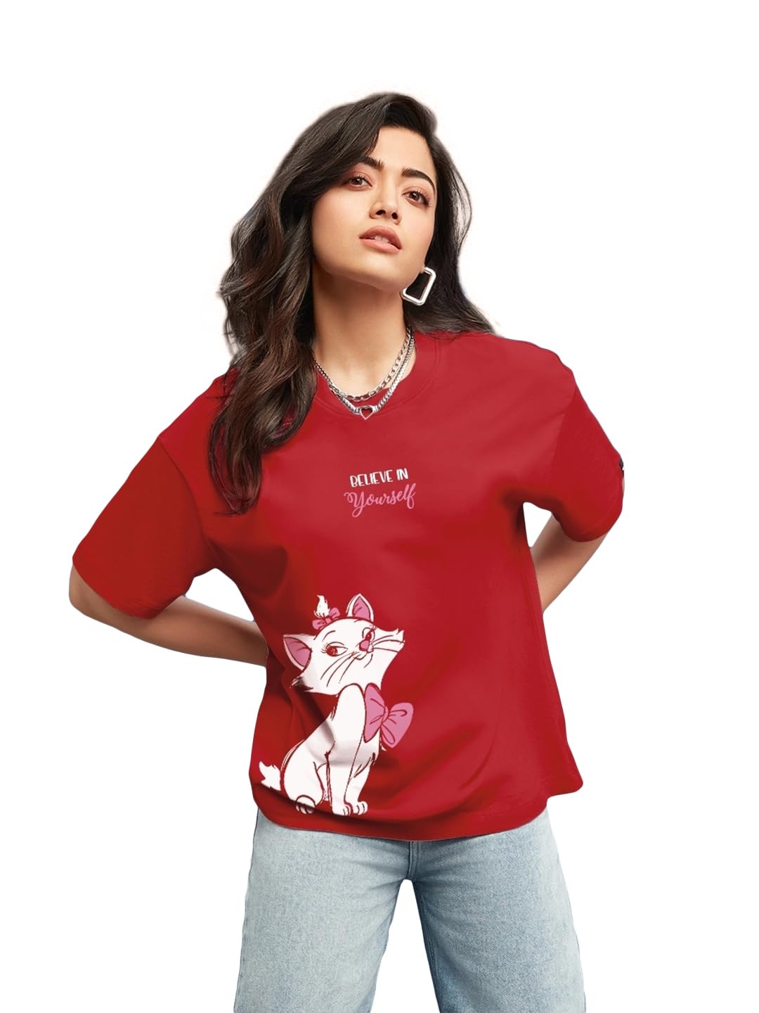 Bewakoof Women's Oversized Cotton T-Shirt