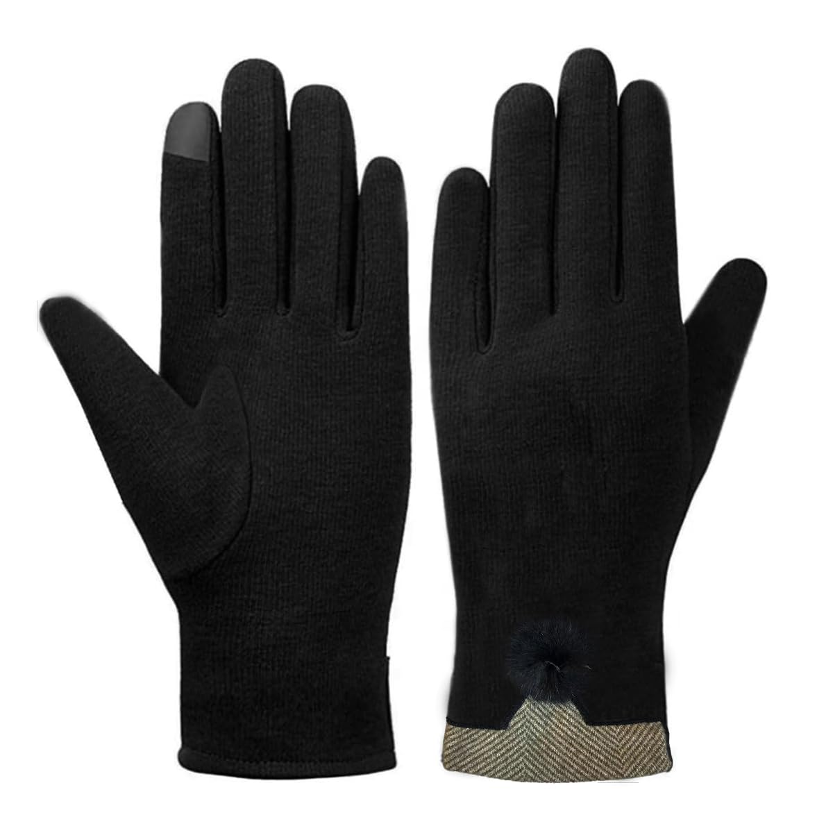 GUSTAVE Winter Gloves for Women Touchscreen