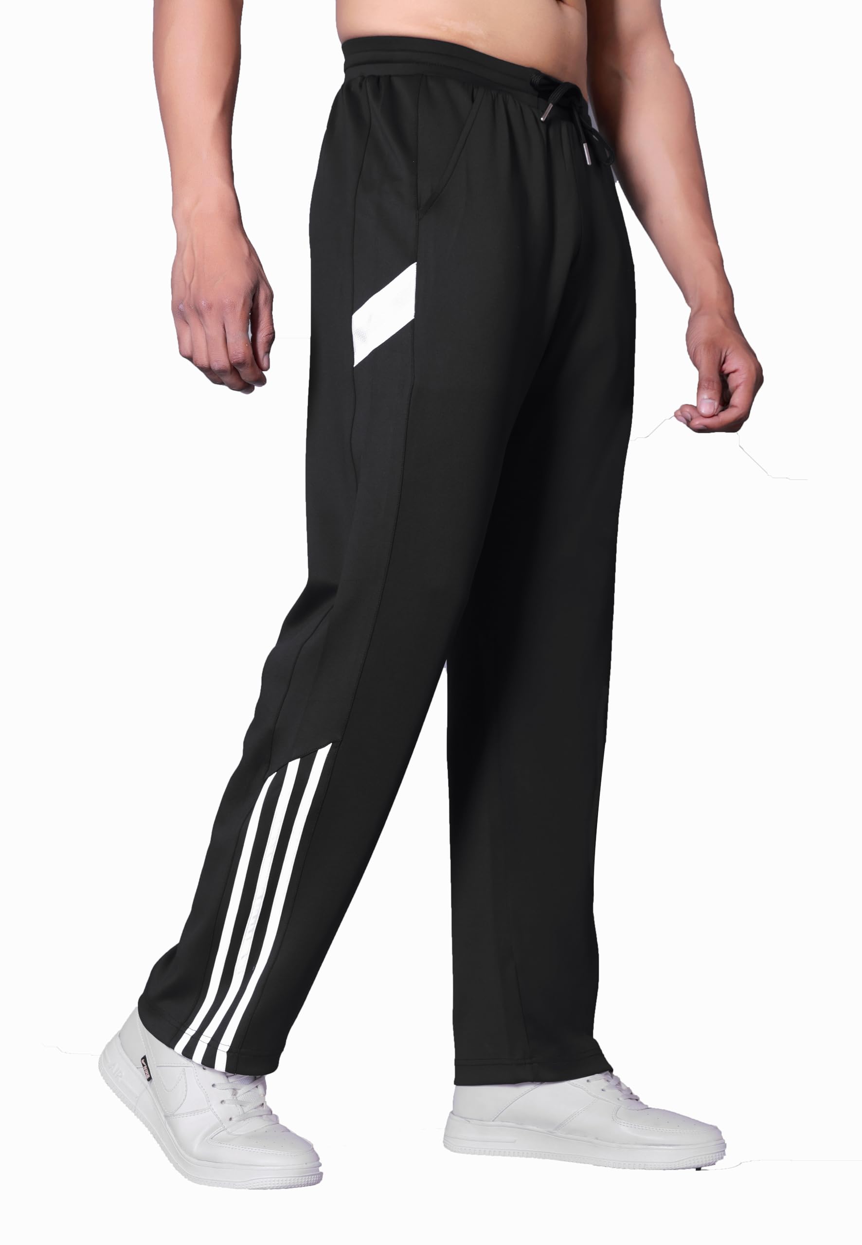 Flapfit Men's Soft Track Pants - Black