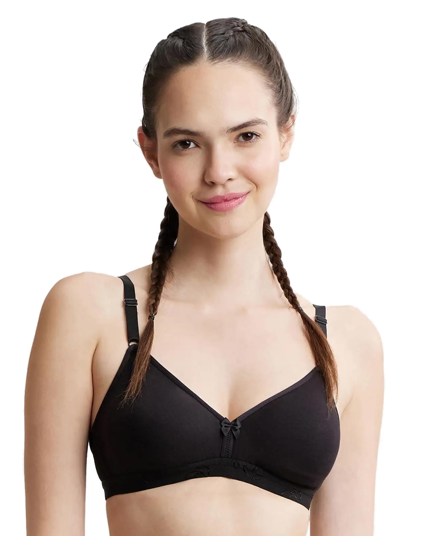 Jockey Wirefree Bra - Black
