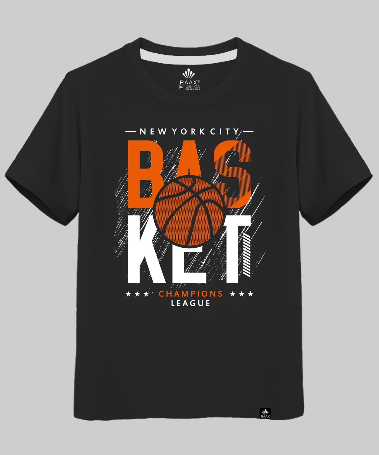 RAAX Boys Cotton T-Shirts - Black, Mint, Turquoise - Image 2