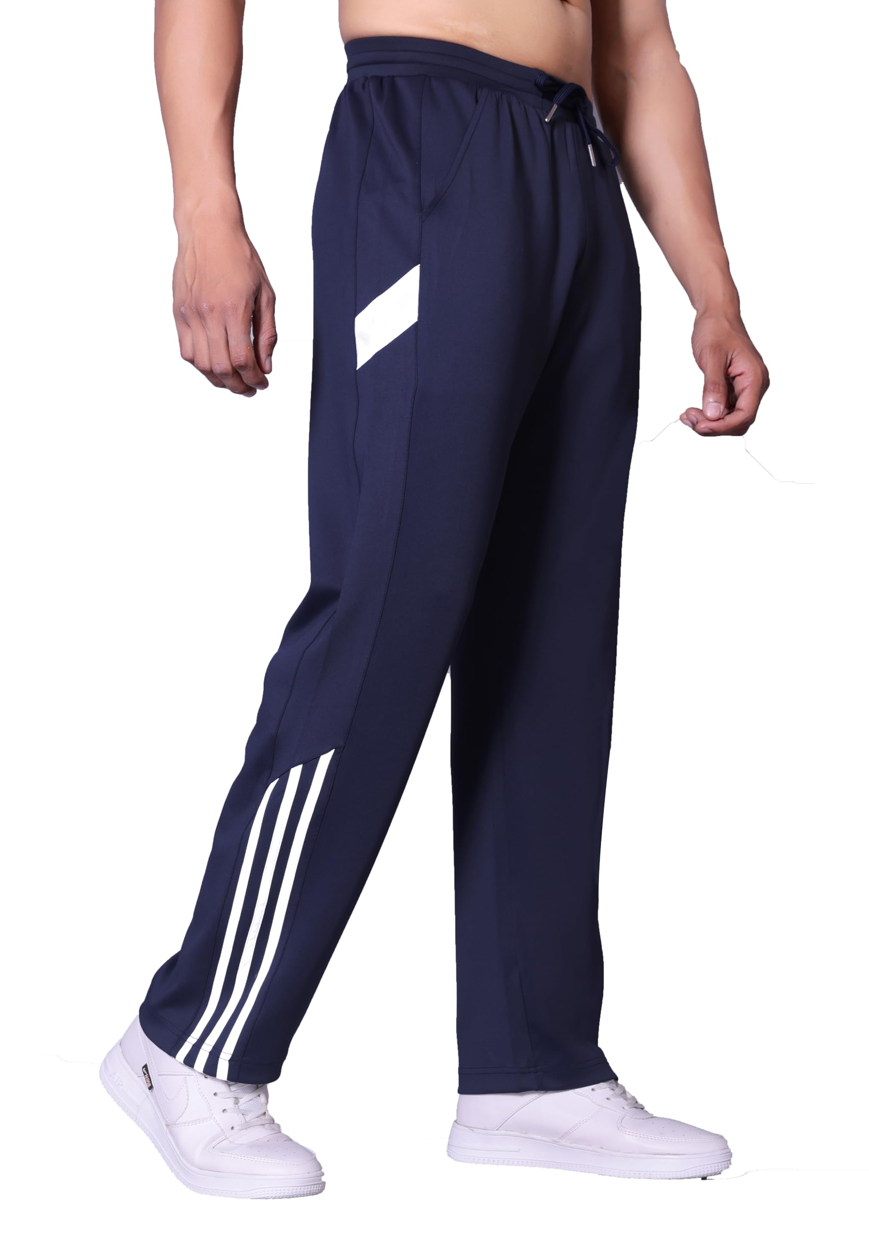 Flapfit Track Pants for Men - Navy Blue