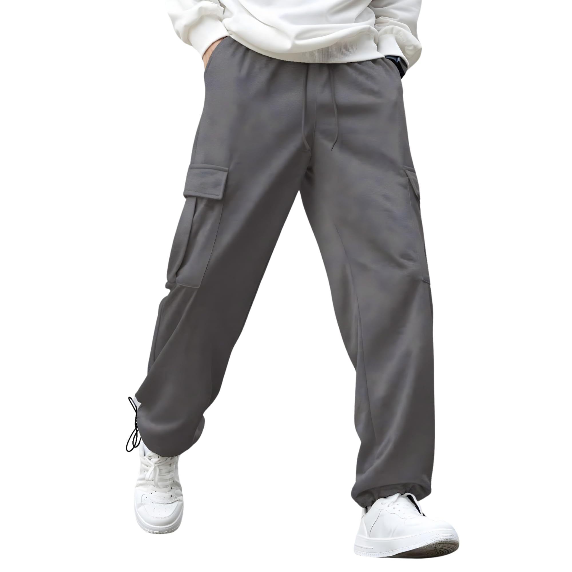 NOBERO Men Grey Onyx Joggers