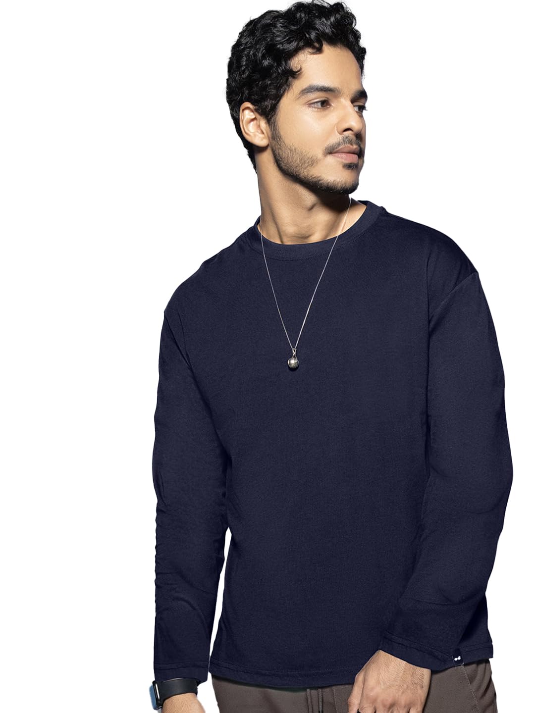 Bewakoof Men's Solid Cotton T-Shirt