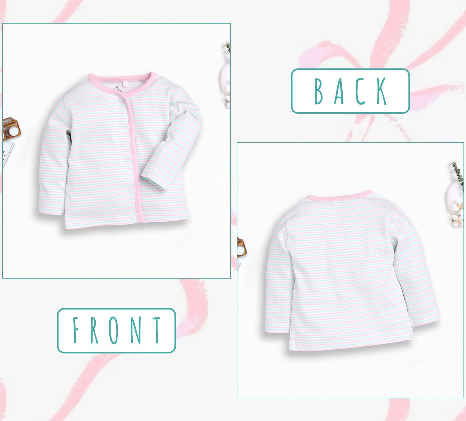 Baby Go Soft Cotton Baby Tees for Boys & Girls - Image 4