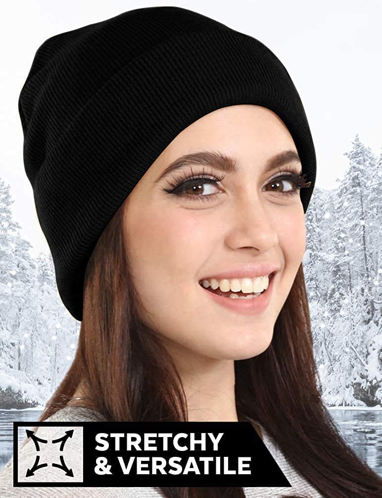 DIGITAL SHOPEE Woolen Knitted Beanie for Men & Women - Image 3