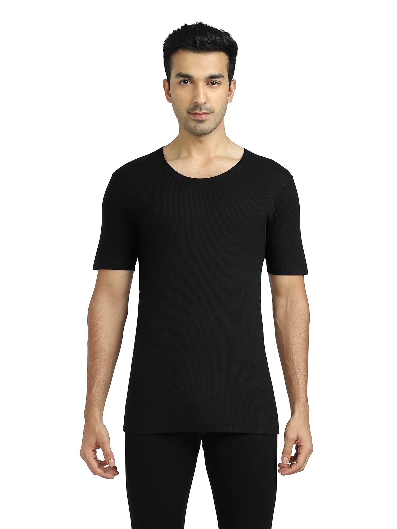 XYXX Men's Alpine Cotton Rich Thermal Set - Black - Image 5