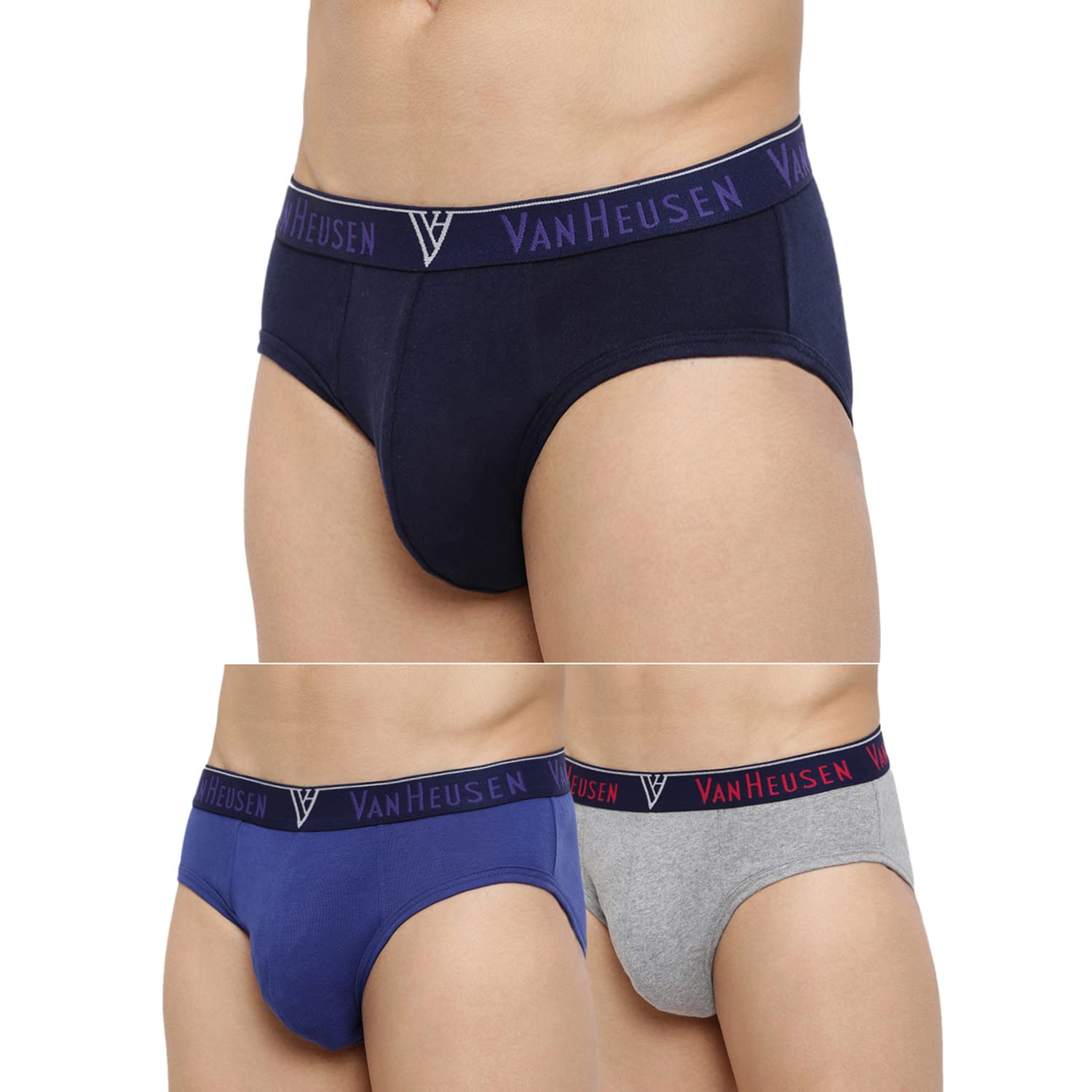 Van Heusen Men Briefs - Cotton, Anti Bacterial