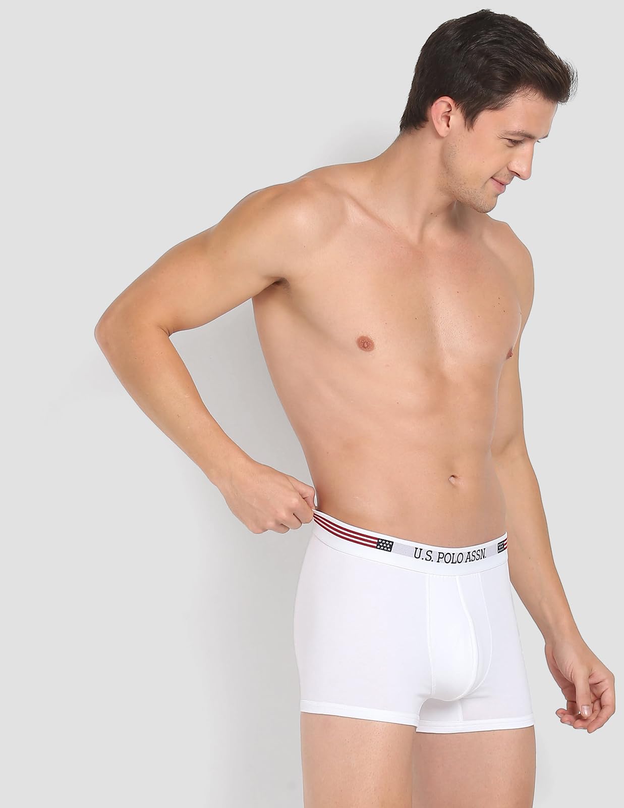 U.S. Polo Assn. Men's White Trunks - Image 4