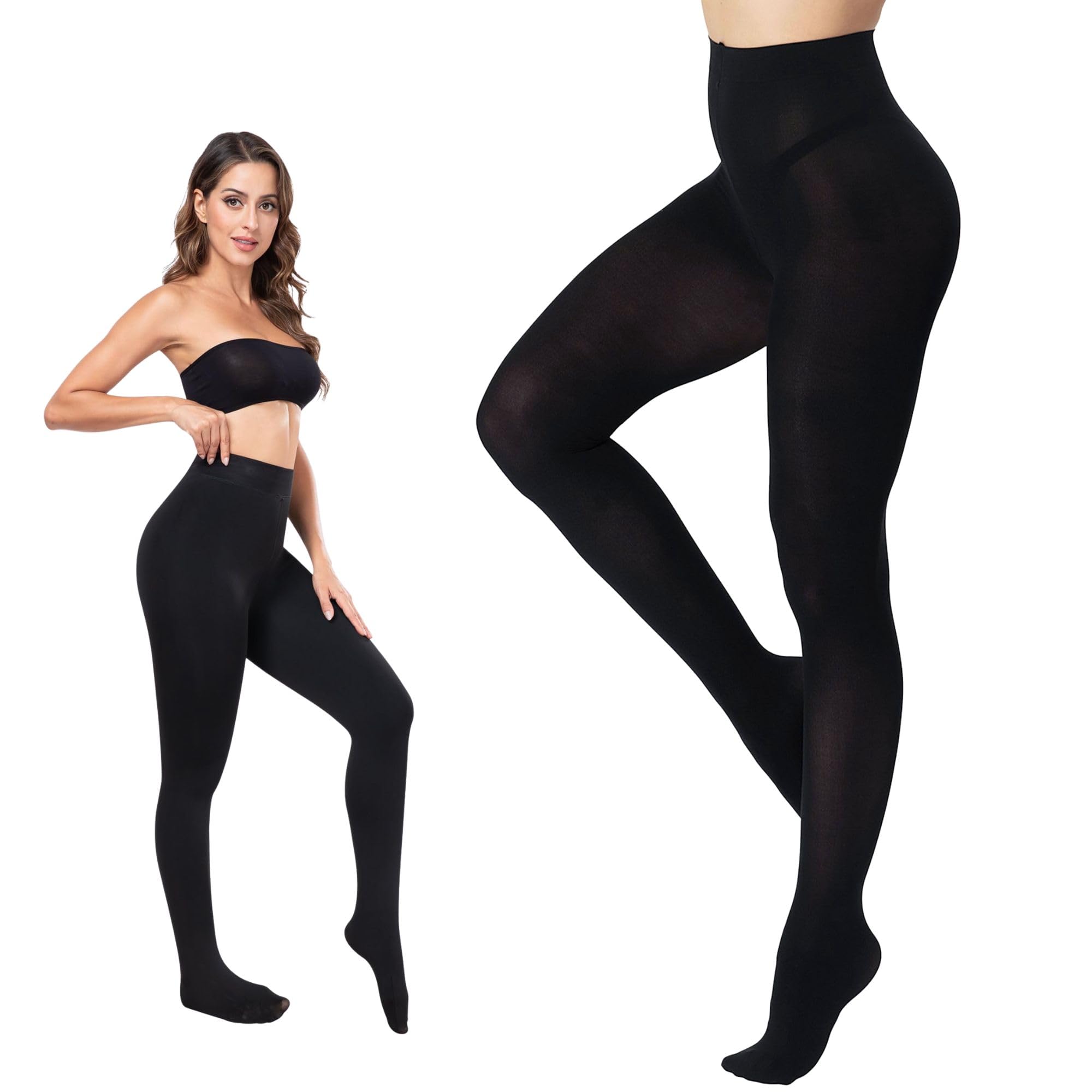 Kaththai Fleece High Rise Leggings for Women