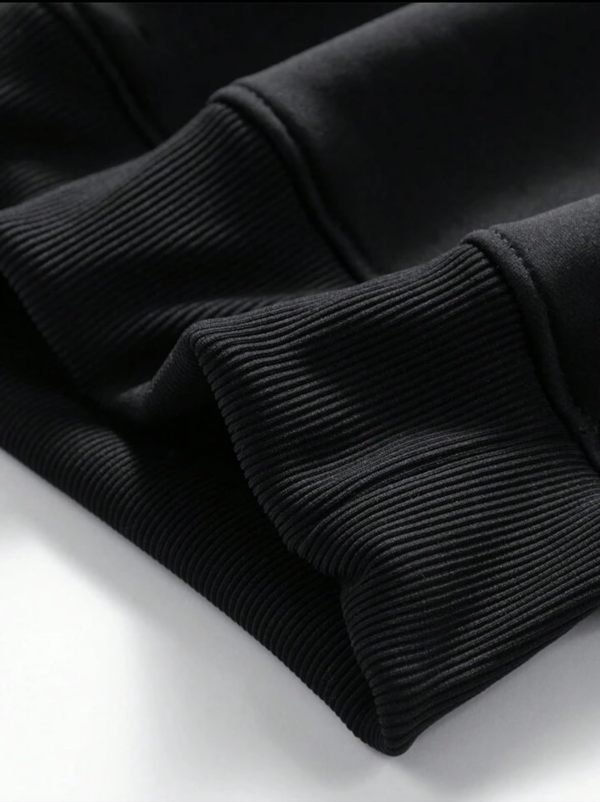 BE SAVAGE Ninja Balaclava Zipper Hoodie Jacket for Men - Black - Image 4