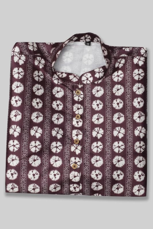 Logass Men Silk Blend Kurta Pyjama Set - Image 5