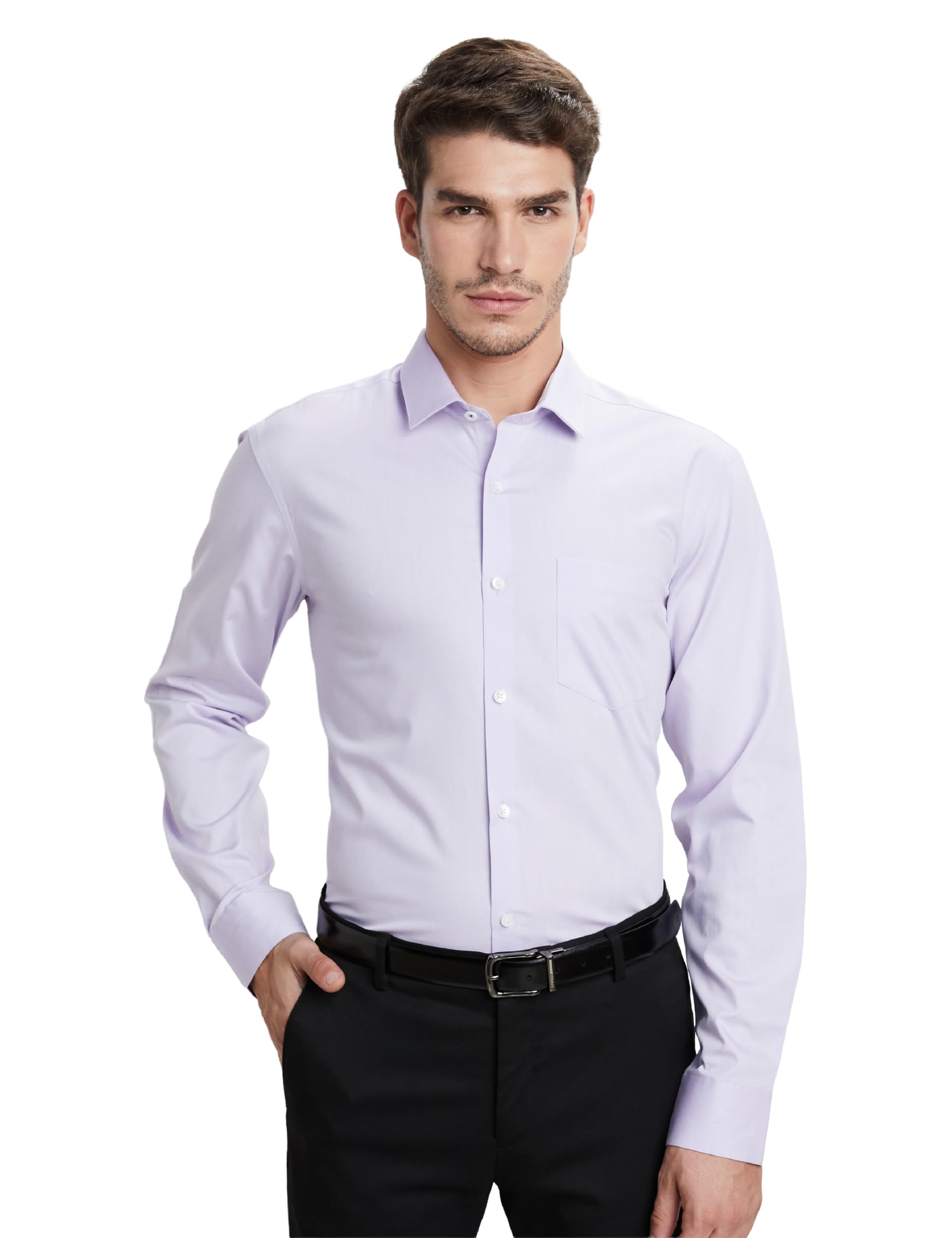 Symbol Men Formal Shirt - Lilac