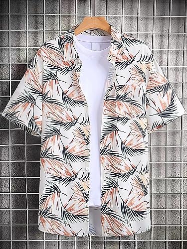 DHRUVI TRENDZ Mens Casual Shirt - Peach - Image 3