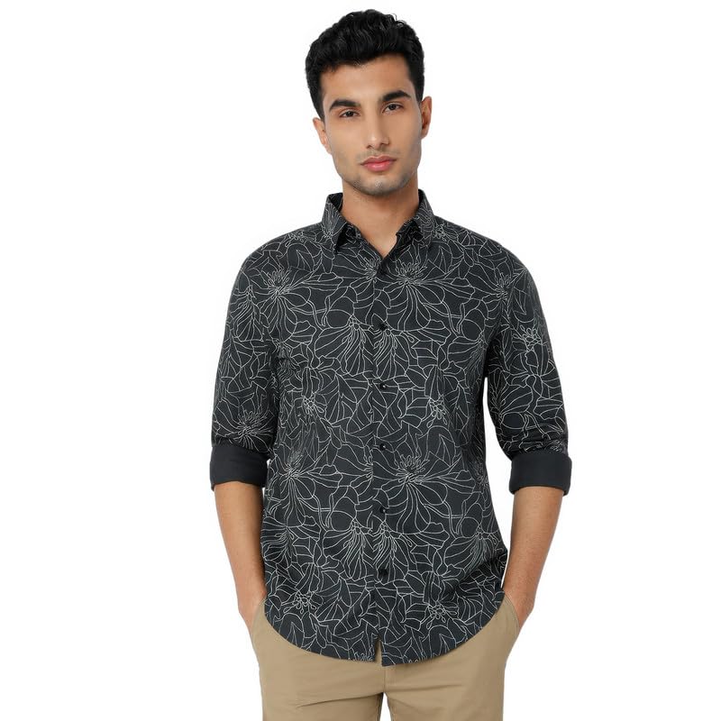 MARK & ALBERT Men's Printed Shirt