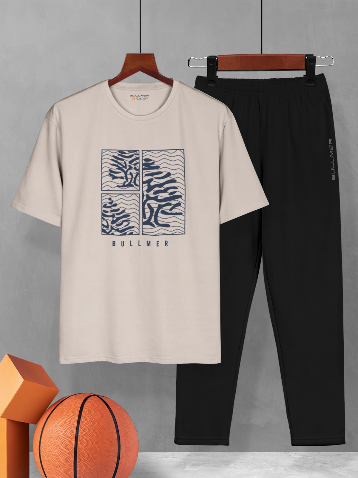 BULLMER Cotton Blend Printed Clothing Set for Men - Image 2