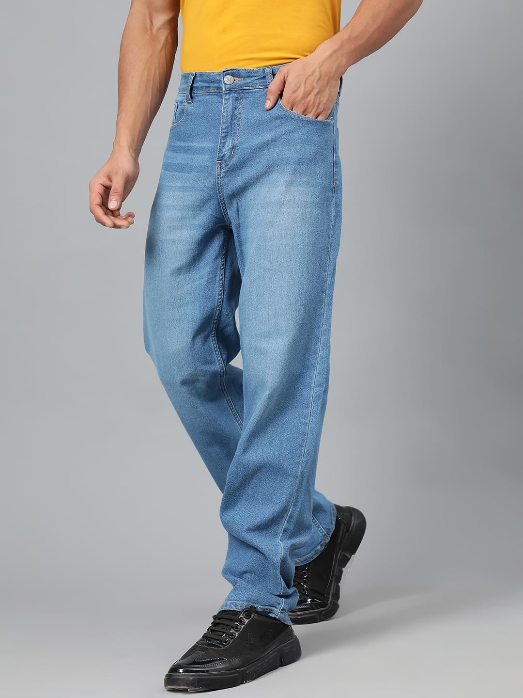 KOTTY Men's Jeans - Cornflower Blue - Image 3