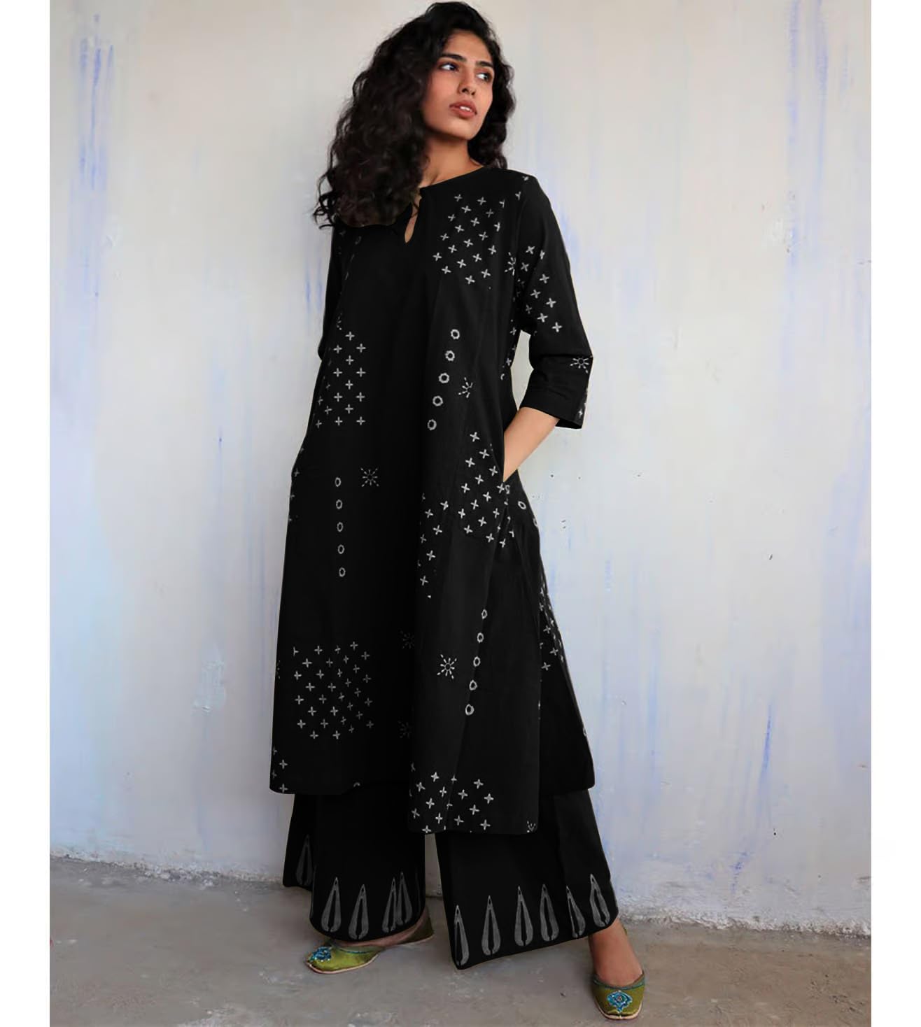 ANNI Women Rayon Viscose A-Line Kurta - Image 4