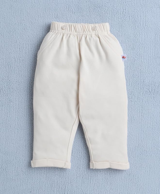 BUMZEE Boys Formal Shirt Pant Set - Beige Teal - Image 4