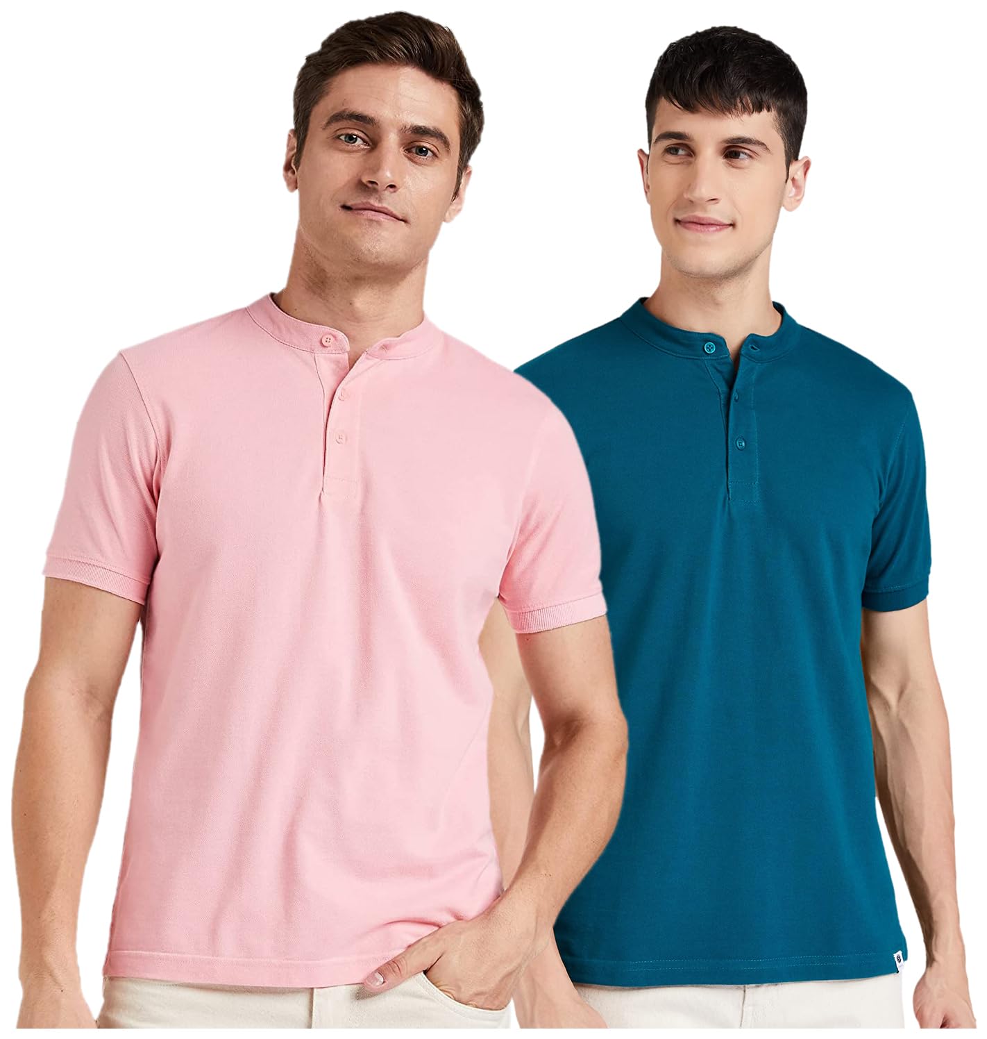 Amazon Men Cotton Rich Polo T Shirt