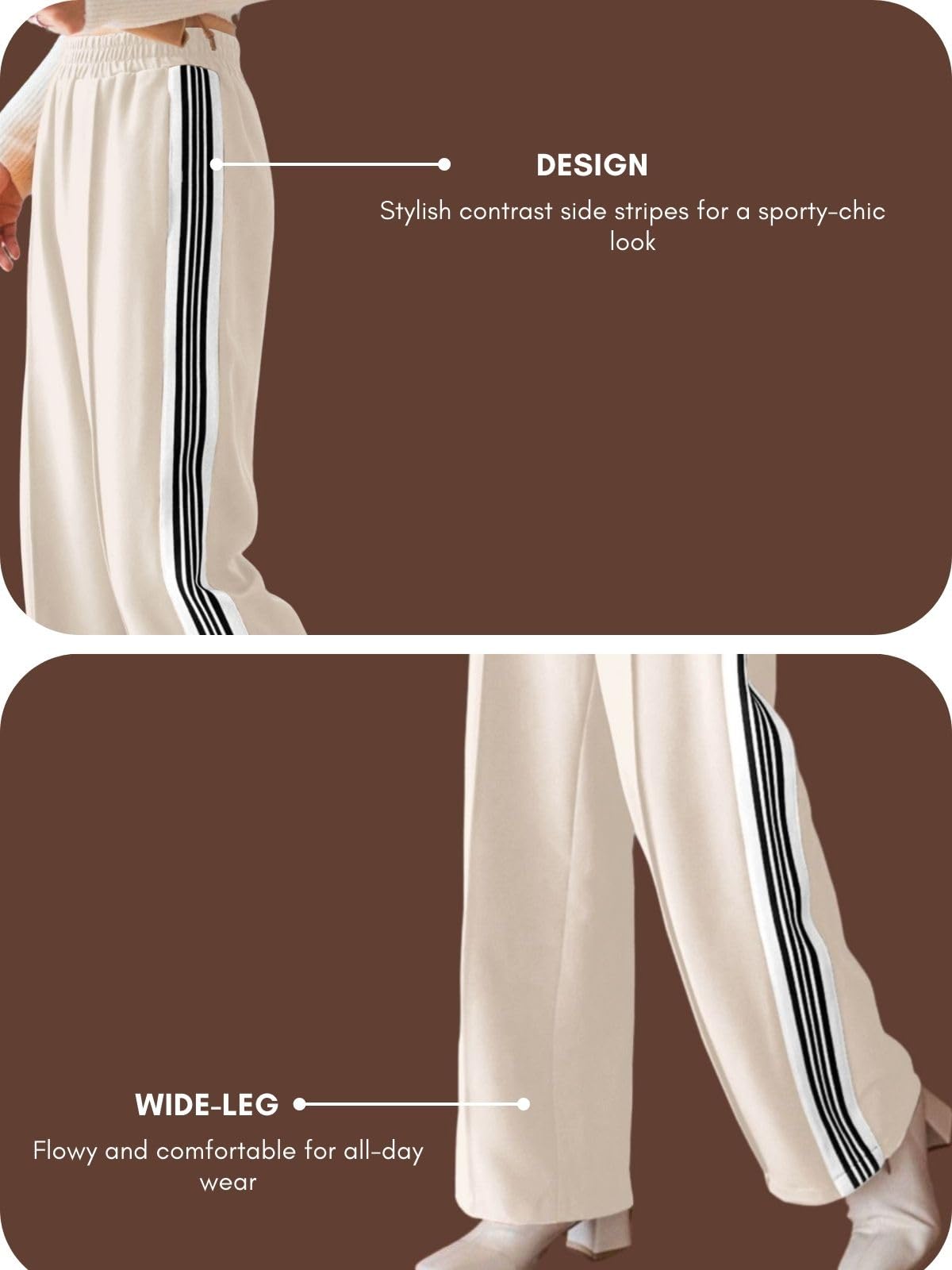 GRECIILOOKS Women's High Rise Trousers - Image 5