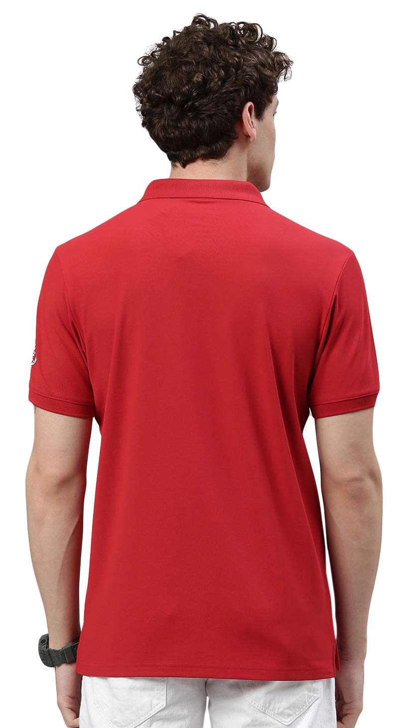 TVS Racing Polo T Shirt - Red - Image 2